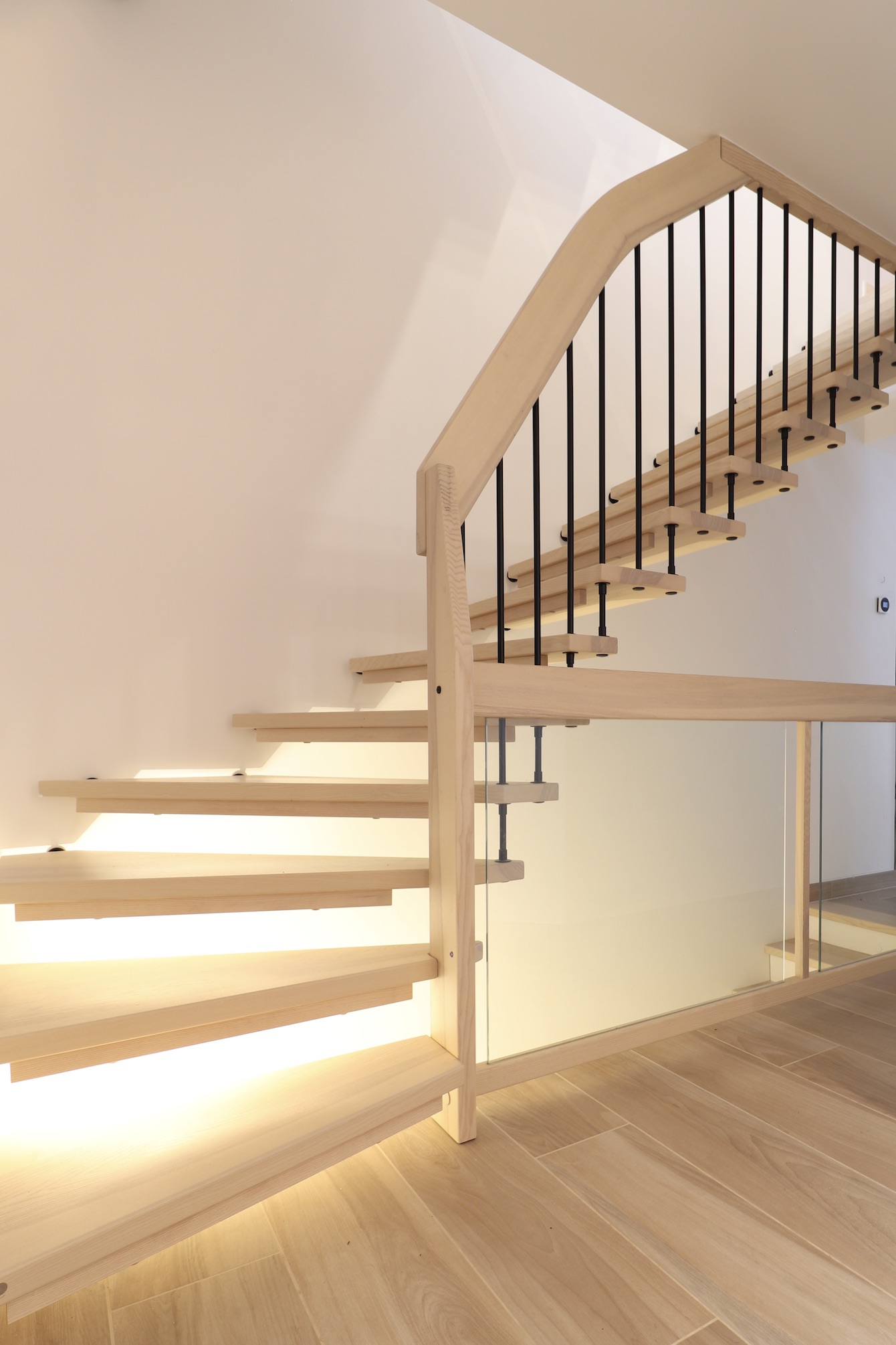 chalet des vignes escalier RDC