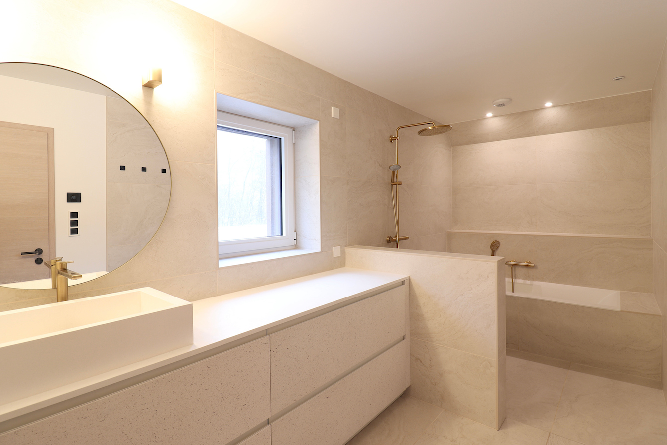 chalet des vignes salle de bain étage