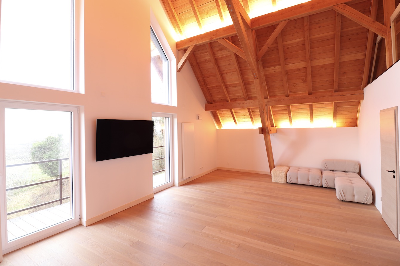 chambre principale chalet des vignes